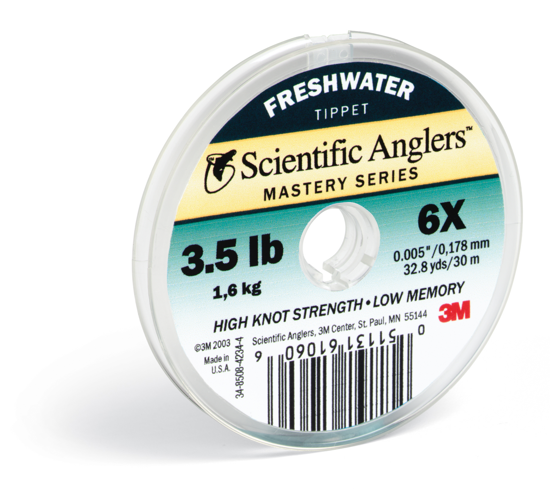 Monofilament tippet spool